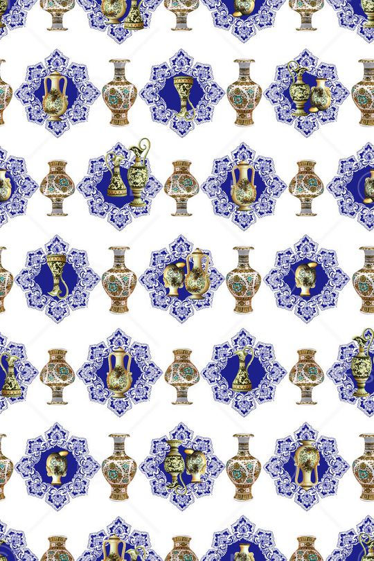 白底简约印花华亿平台图片