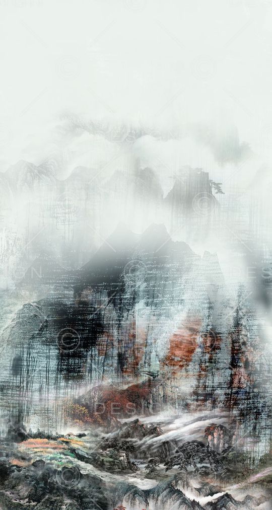 抽象印花华亿平台图片