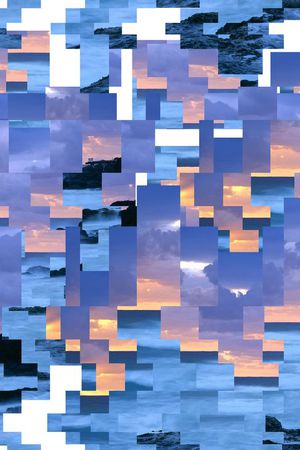 抽象印花华亿平台图片