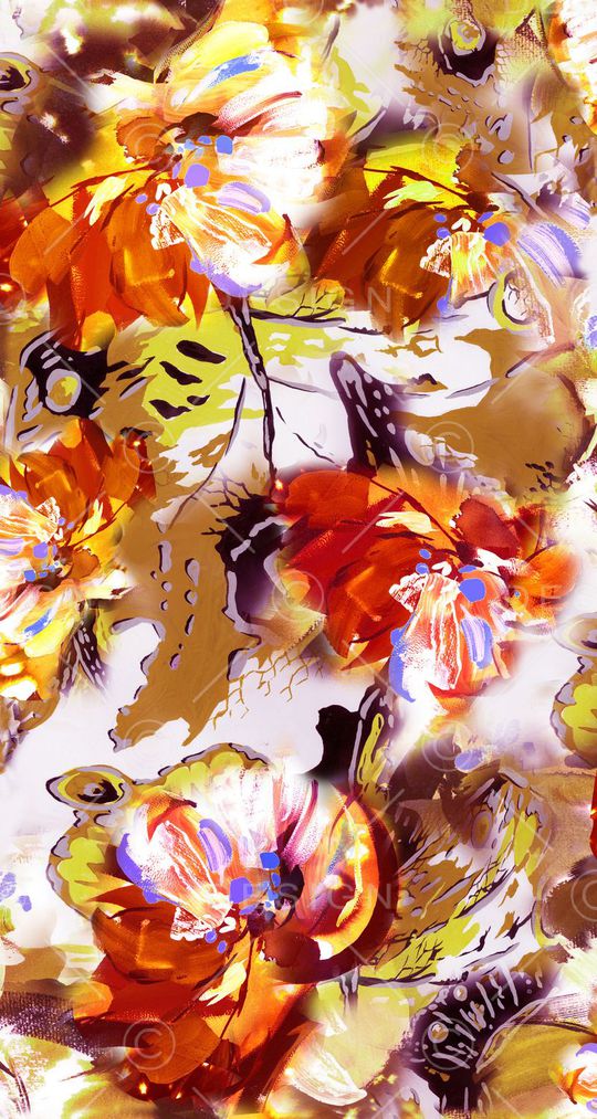 抽象印花华亿平台图片