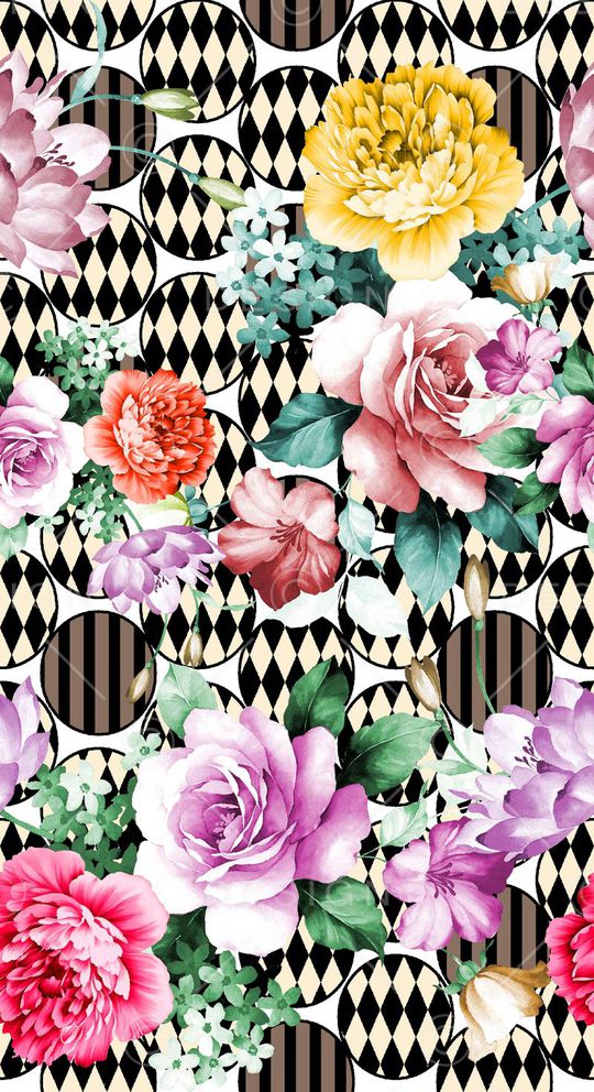 格子印花华亿平台图片