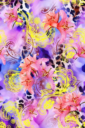 田园印花华亿平台图片