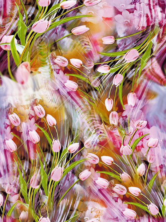 抽象印花华亿平台图片