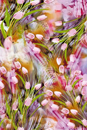 抽象印花华亿平台图片