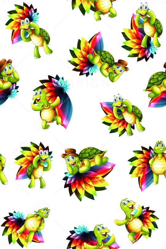 可爱印花华亿平台图片