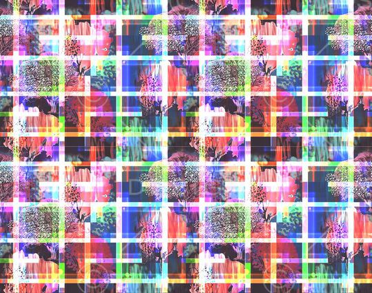 抽象印花华亿平台图片