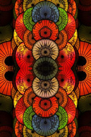 中国风印花华亿平台图片