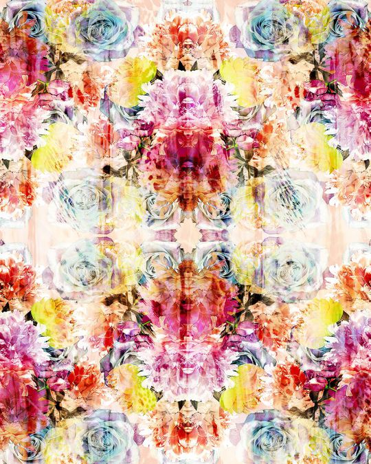 抽象印花华亿平台图片