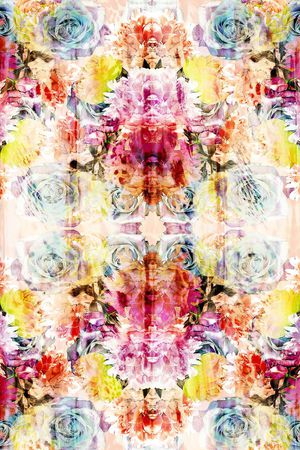 抽象印花华亿平台图片