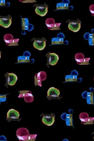 抽象印花华亿平台图片