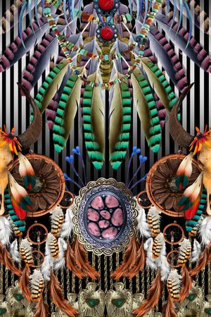 印第安印花华亿平台图片