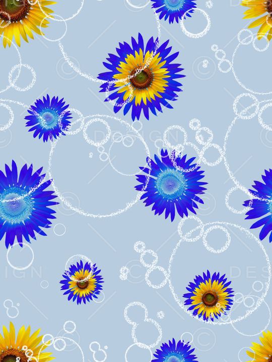 小清新印花华亿平台图片