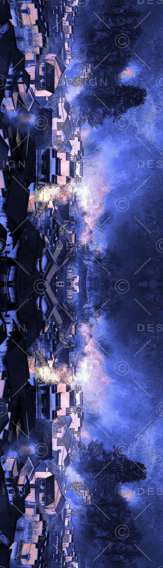 中国风印花华亿平台图片