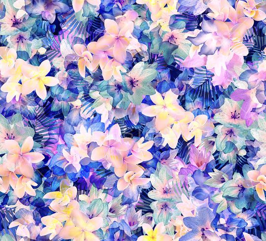 抽象印花华亿平台图片