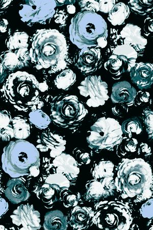 花朵印花华亿平台图片