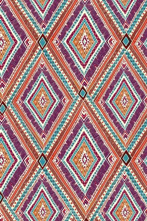 抽象几何印花华亿平台图片