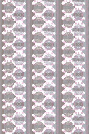 复古几何印花华亿平台图片