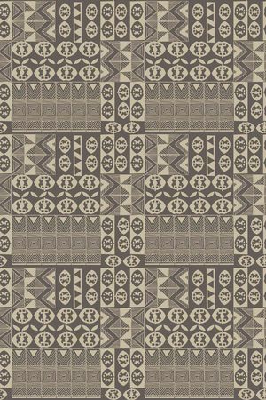 复古几何印花华亿平台图片