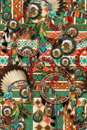 印第安印花华亿平台图片