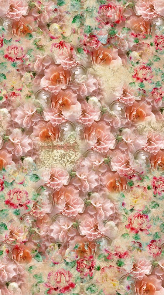 暖色印花华亿平台图片