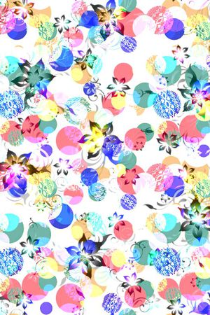 几何印花华亿平台图片