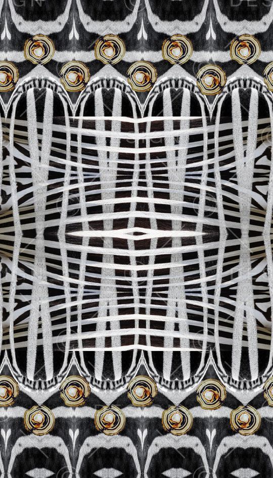 动物纹印花华亿平台图片