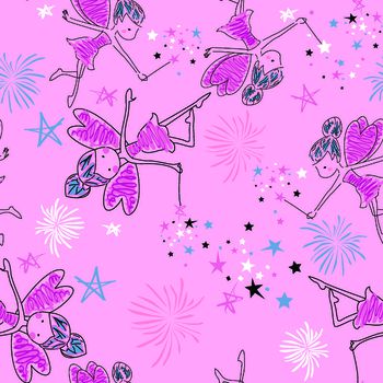 粉色系印花华亿平台图片