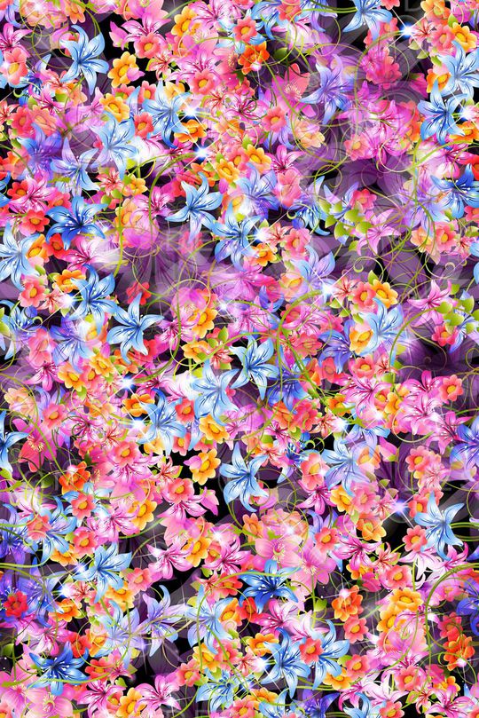 抽象印花华亿平台图片