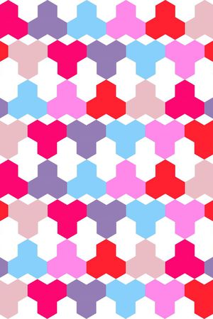 几何印花华亿平台图片