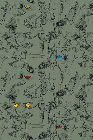 动物印花华亿平台图片