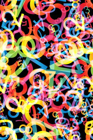 抽象印花华亿平台图片