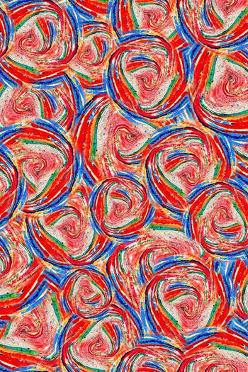 395234-迷情色彩漩涡油画纹理