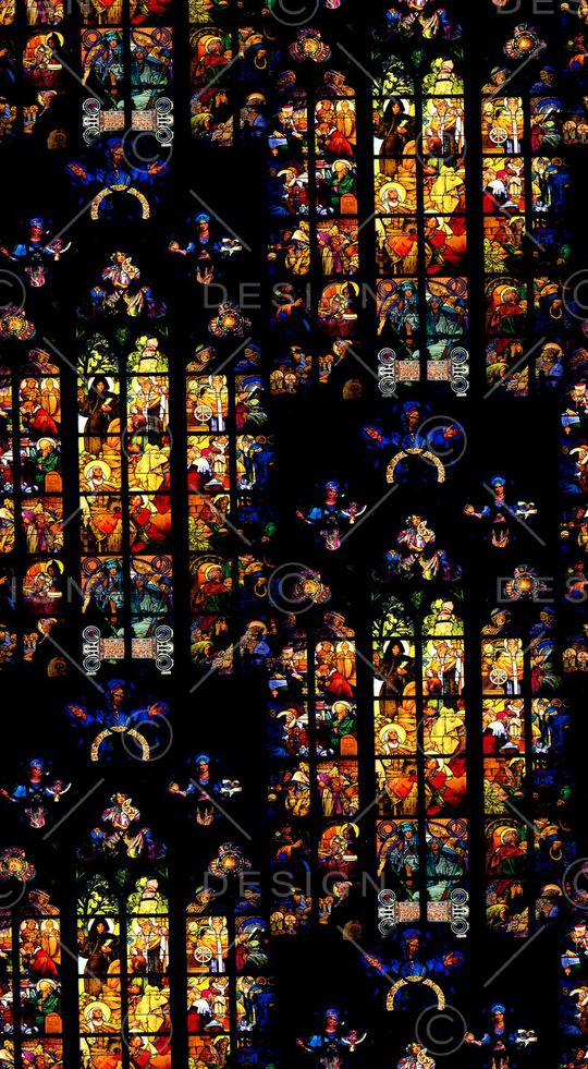 巴洛克风印花华亿平台图片