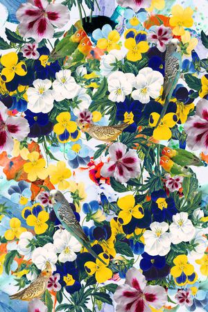 热带印花华亿平台图片