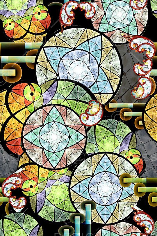 抽象印花华亿平台图片