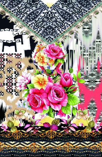 几何  领花印花华亿平台图片