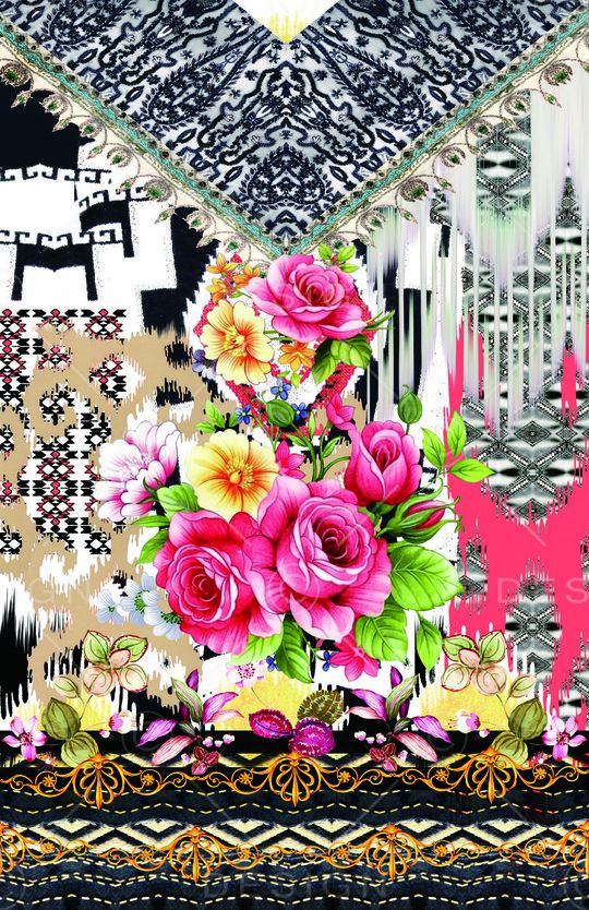 几何  领花印花华亿平台图片