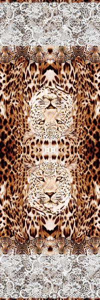 豹纹印花华亿平台图片