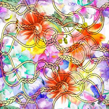 抽象印花华亿平台图片