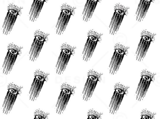 抽象印花华亿平台图片