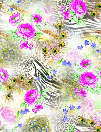 数码印花华亿平台图片