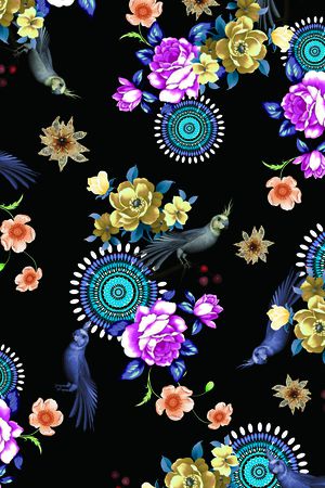 时尚印花华亿平台图片