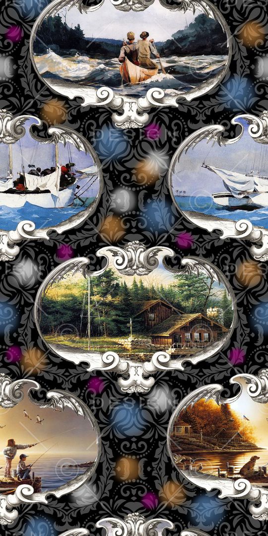 欧式 花纹印花华亿平台图片