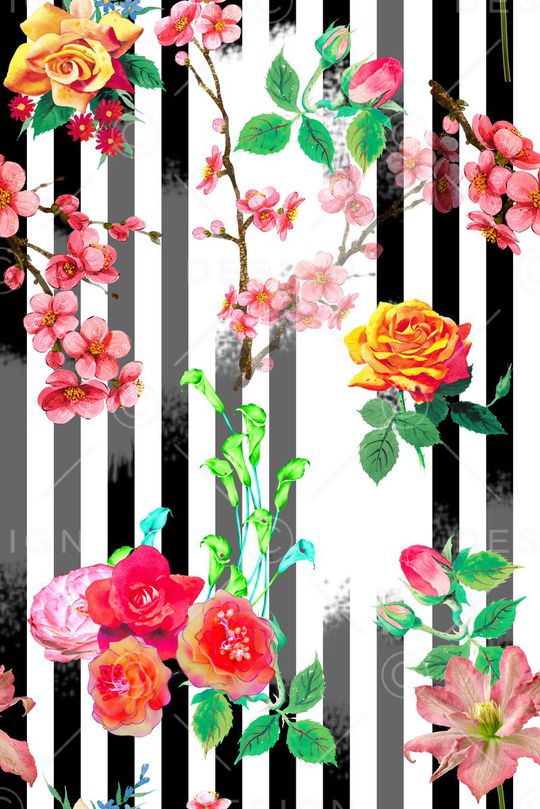 春夏印花华亿平台图片