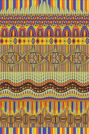 抽象几何印花华亿平台图片