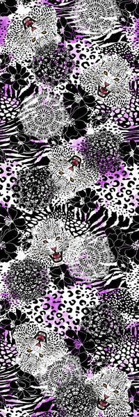 蕾丝印花华亿平台图片