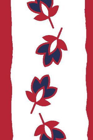 条子花印花华亿平台图片