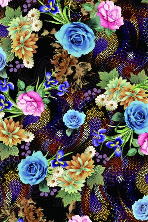 时尚印花华亿平台图片