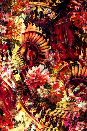 建筑印花华亿平台图片