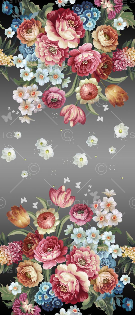 对称花印花华亿平台图片